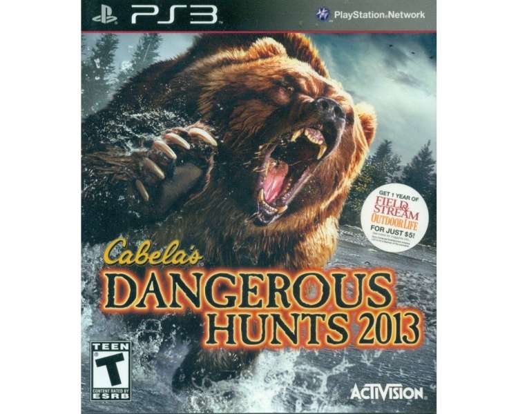 Cabela's Dangerous Hunts 2013 Juego para Consola Sony PlayStation 3 PS3