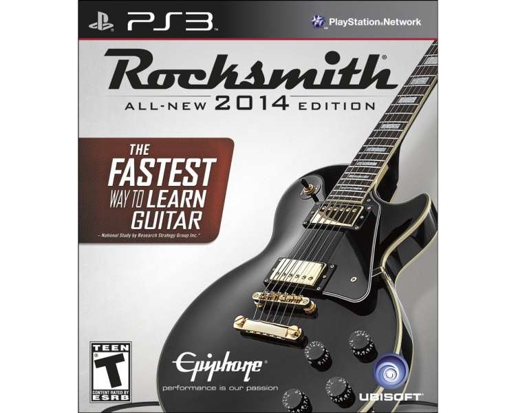 Rocksmith 2014 Edition (Solus) Juego para Consola Sony PlayStation 3 PS3