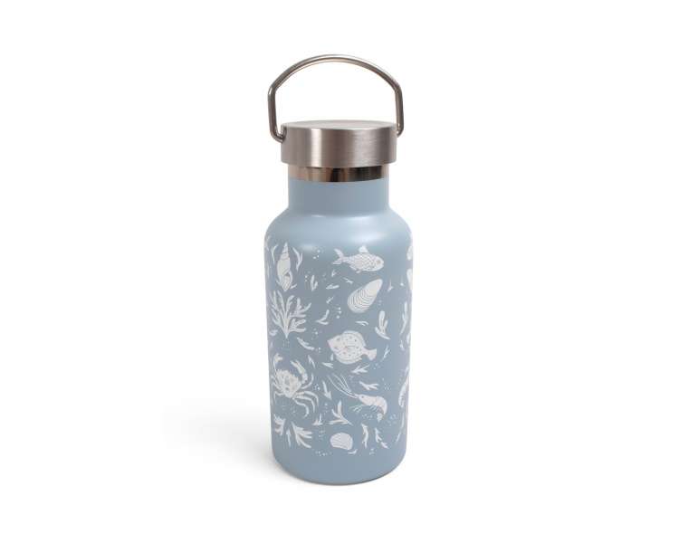 Filibabba - Stainless steel water bottle - Nordic Ocean Mono