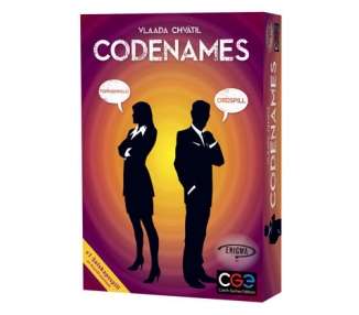 Codenames boardgame (Norwegian)