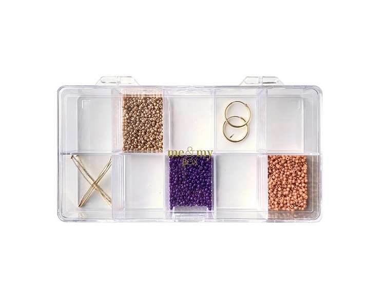 me&my BOX - Jewelry Kit Earrings - 18K gold plated  - (BOX901011)