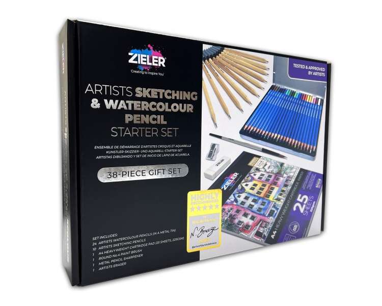 Zieler - Watercolor & Sketching set (609299521)