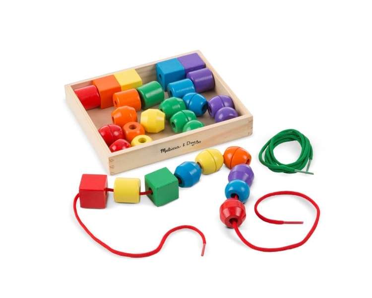 Melissa and Doug - Primary Lacing Beads - (10544)