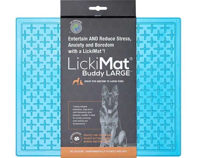LICKI MAT - Dog Bowl Buddy Xl Light Blue 30,5X25,5Cm - (645.5384)