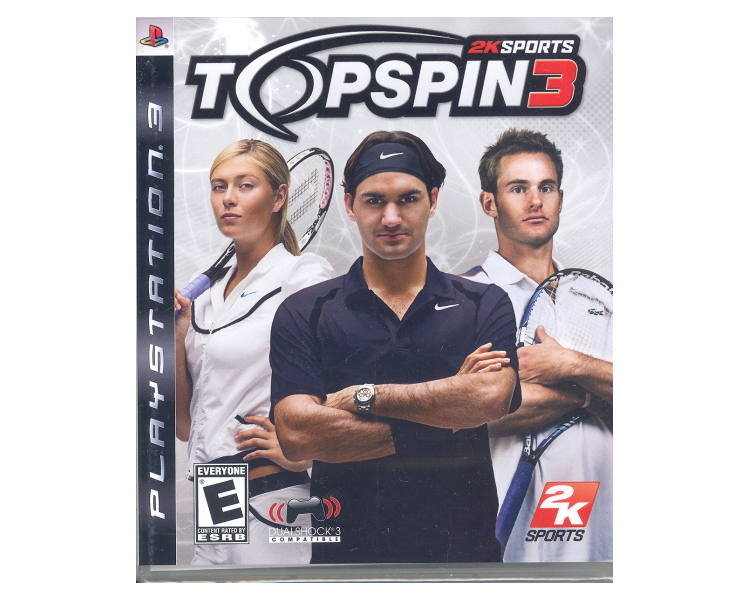 Top Spin 3 Juego para Consola Sony PlayStation 3 PS3