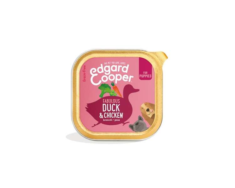 Edgard Cooper - Duck & Chicken Puppy Patee 300gr - (540700714763)