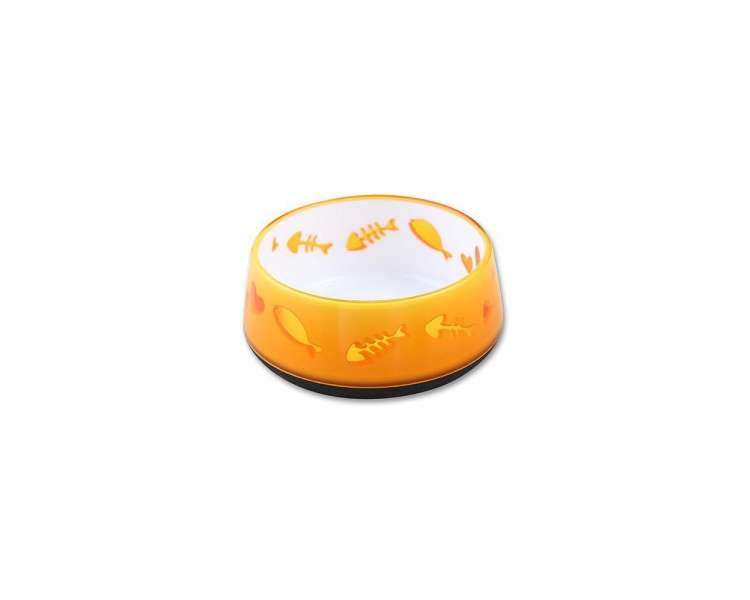 All For Paws - Cat Bowl Heavy Base Orange - (785.0200)