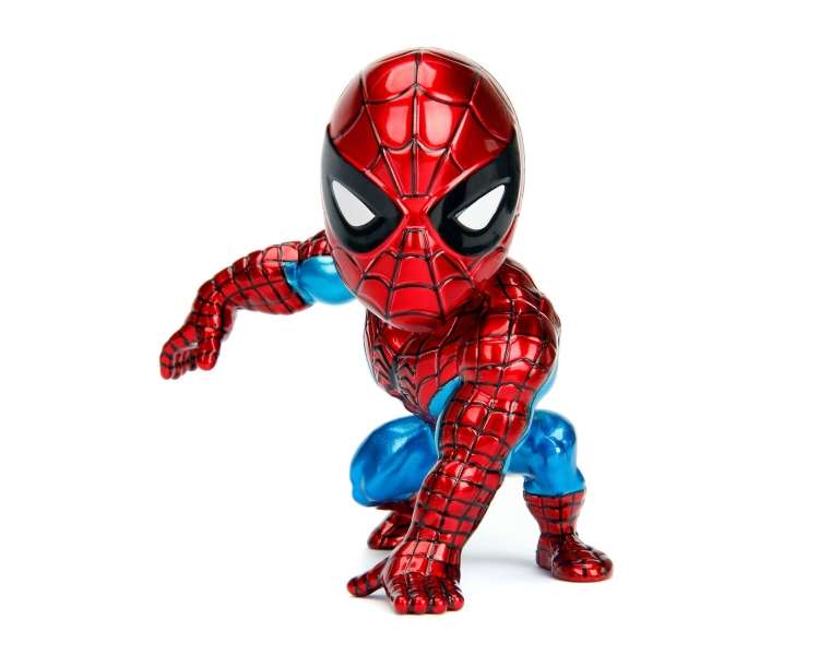 Jada - Marvel - Figura clásica de Spiderman (10 cm) (253221005)