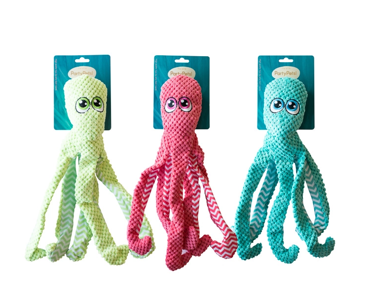 Party Pets - Elite Ove the Octopus ass.colours - (88103)