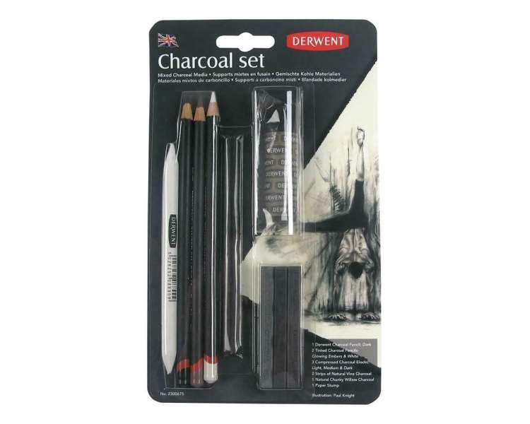 Derwent - Charcoal Set