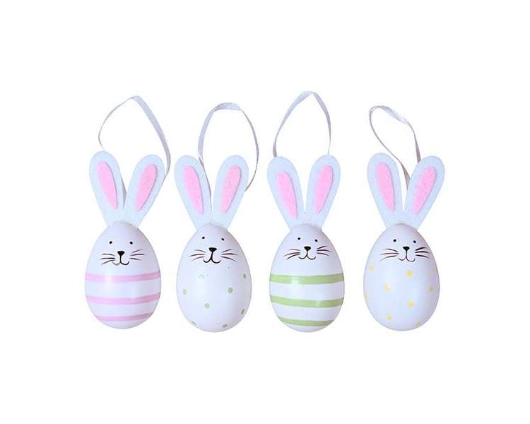 DGA - 4 pcs - Easter egg bunnies (18012053)