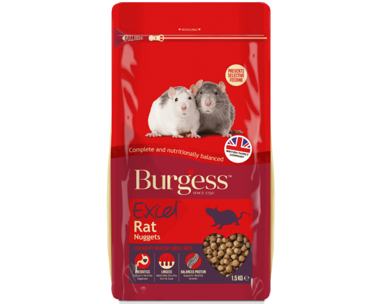 Burgess - Rat Nuggets - 1,5 kg (40029)