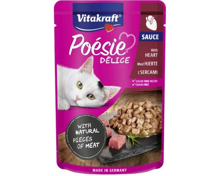 Vitakraft - Poésie Délice Heart 85gr - (36667)