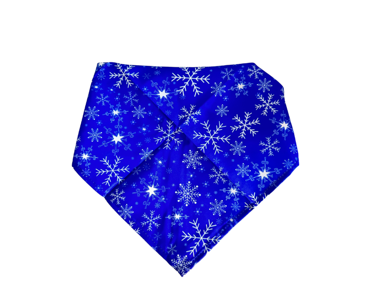 Confetti Dogs - Christmas Dog Bandana Blue - (PJU2307S)