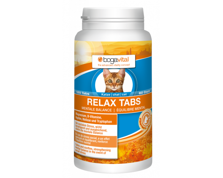 BogaVital - Cat Relax Tabs 120 tabs - (UBO0328)