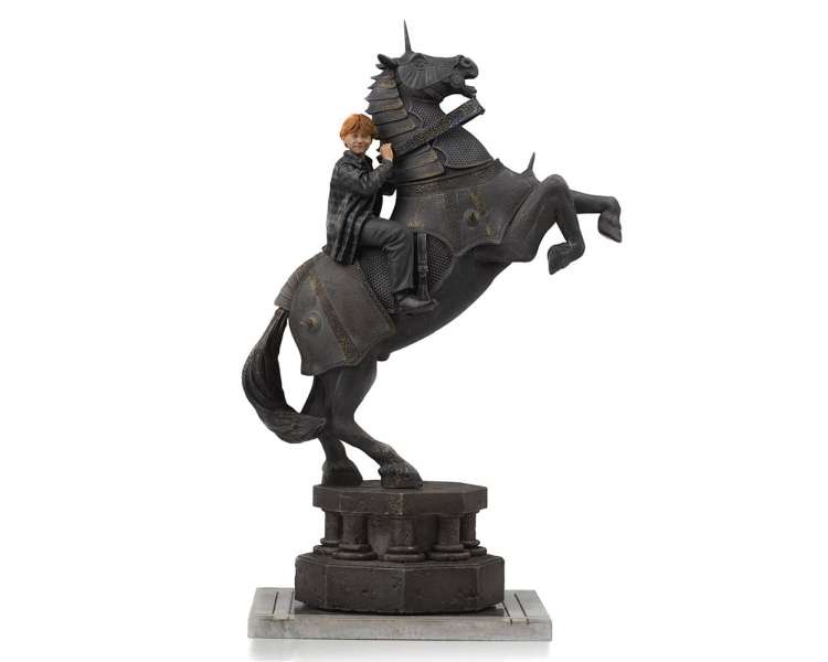 Harry Potter - Ron Weasley at the Wizard Chess Statue Delux Art Scale 1/10