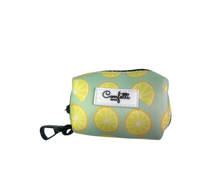 Confetti Dogs - Dog Waste Bag Holder Lemons - (PPO0726S)