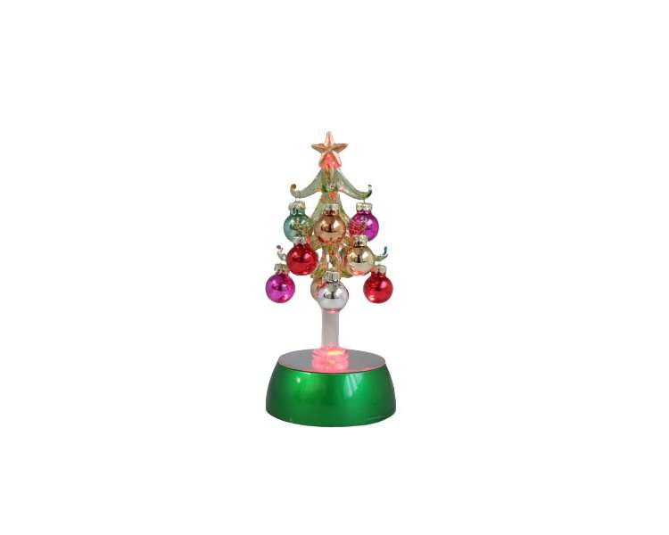 DGA - Glass ball tree w/LED - 18,5 cm (1501159)