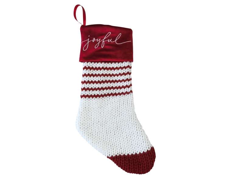 DGA - Christmas stocking 45 cm - Joyful  (1341040)