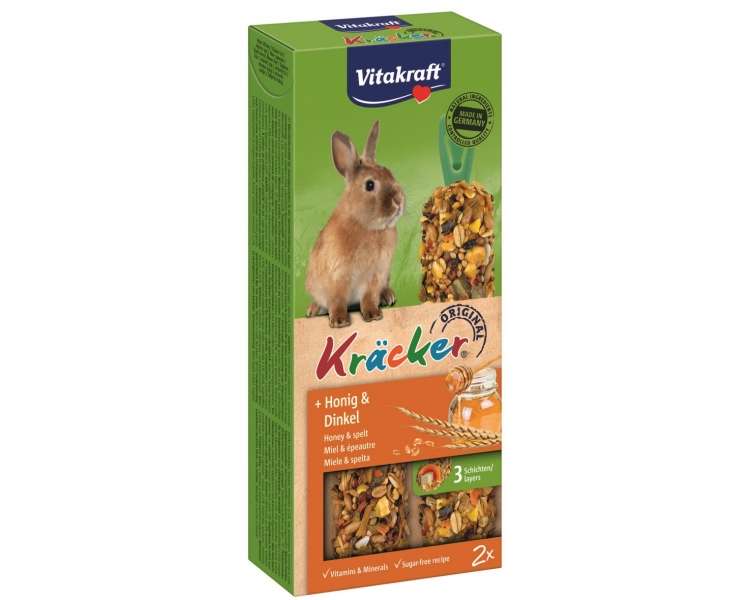 Vitakraft - Kräcker Honey-Spelt Rabbit 10x2pcs - (25018)