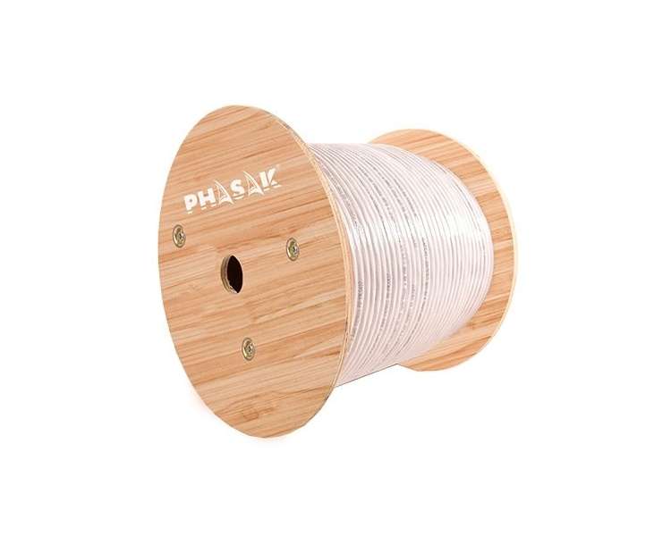 BOBINA CABLE GRIS PHASAK AWG23 305m