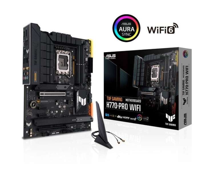 Placa base asus tuf gaming h770-pro (wi-fi) socket 1700