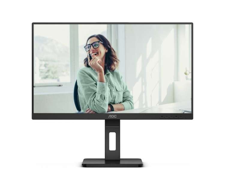 Monitor profesional aoc 24p3cv 23.8'/ full hd/ multimedia/ negro