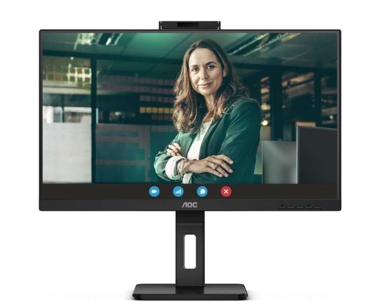 Monitor profesional aoc q27p3qw 27'/ qhd/ webcam/ multimedia/ negro