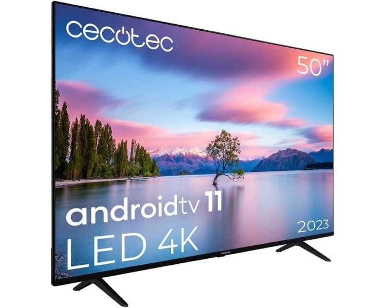 Televisor cecotec a1 series alu10050 50'/ ultra hd 4k/ smart tv/ wifi