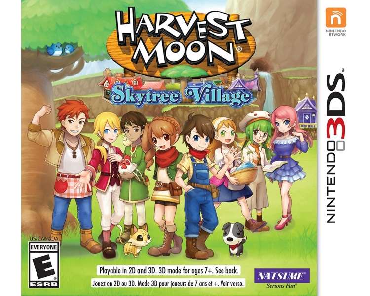 Harvest Moon: Skytree Village, Juego para Nintendo 3DS