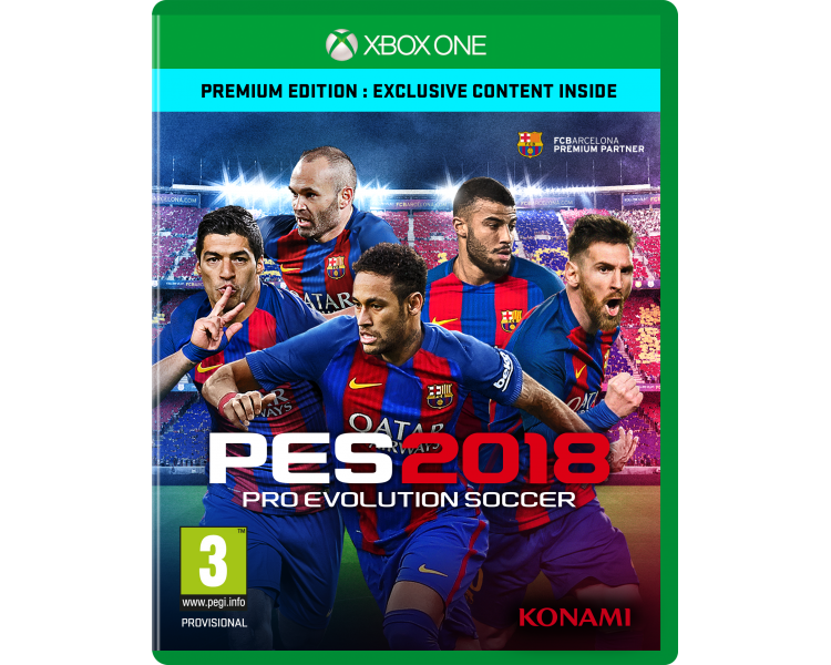 Pro Evolution Soccer (PES) 2018 - Premium Edition