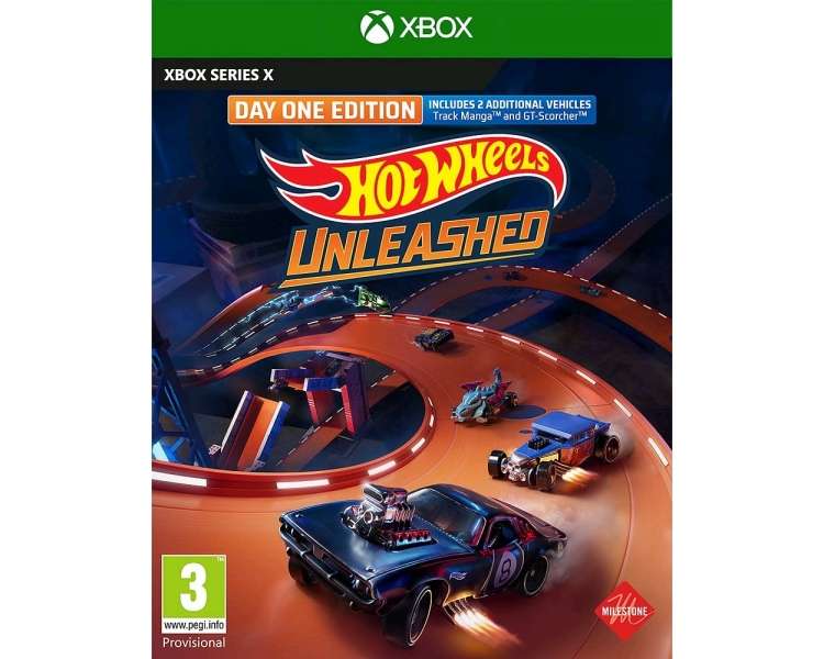 Hot Wheels Unleashed (Day One Edition), Juego para Consola Microsoft XBOX One