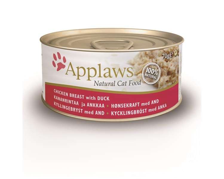 Applaws - Wet Cat Food 70 g - Chicken & Duck (171-025)