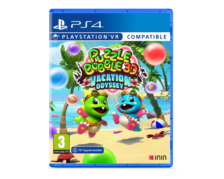 Puzzle Bobble 3D: Vacation Odyssey, Juego para Consola Sony PlayStation 4 , PS4