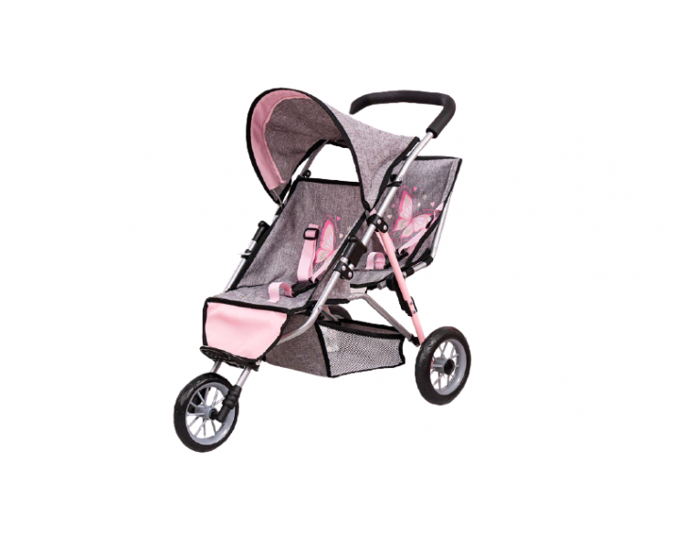 Bayer - Twin Dolls pram Duo - Butterfly (39133AA)