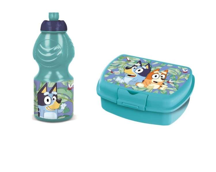 Euromic - Bluey - Lunch Box & Water Bottle