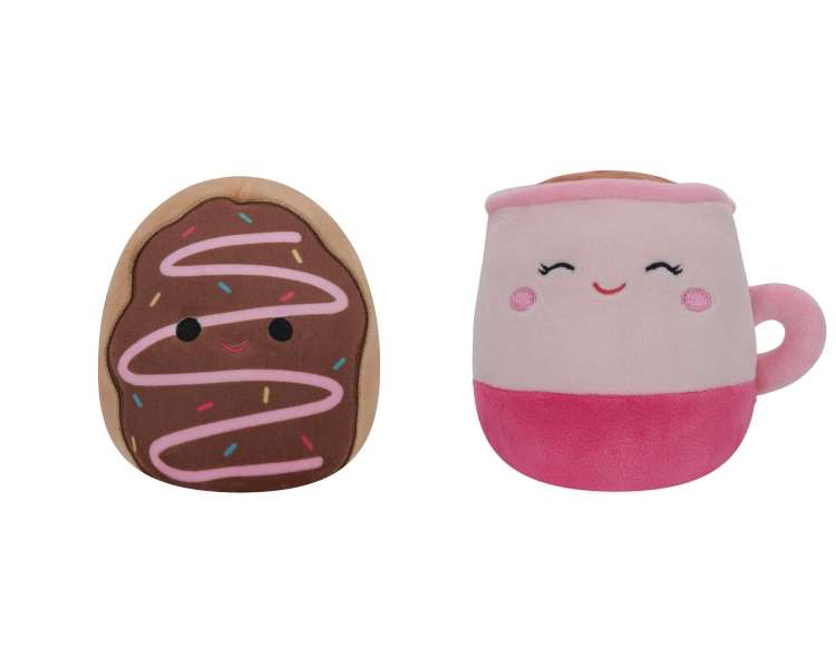 Squishmallows - Flip A Mallow 13 cm P15 - Deja the Donut/Emery the Latte