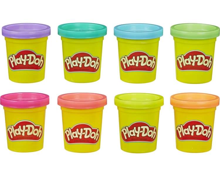 Play-Doh - 8 Pack - Neon (E5063)