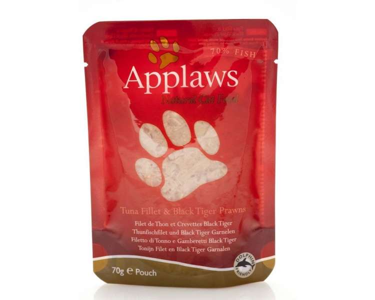 Applaws - Wet Cat Food 70 g pouch - Tuna & Prawn (178-008)