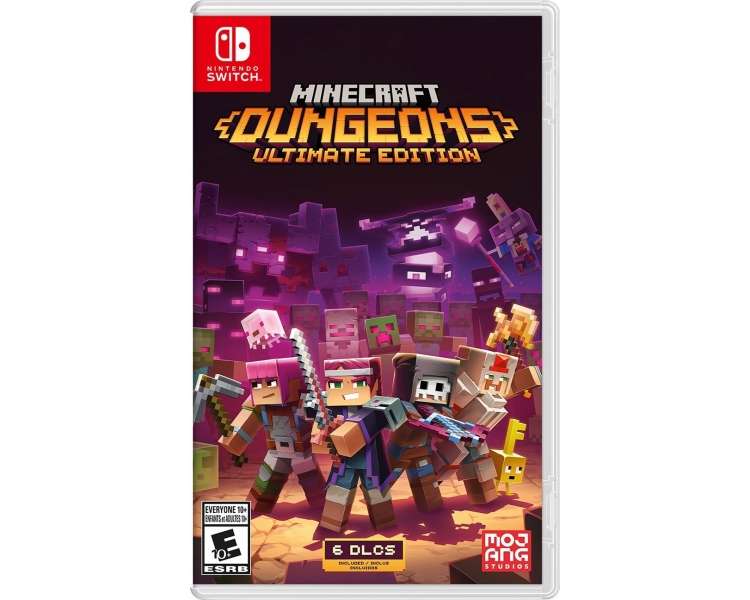 Minecraft Dungeons: Ultimate Edition, Juego para Consola Nintendo Switch