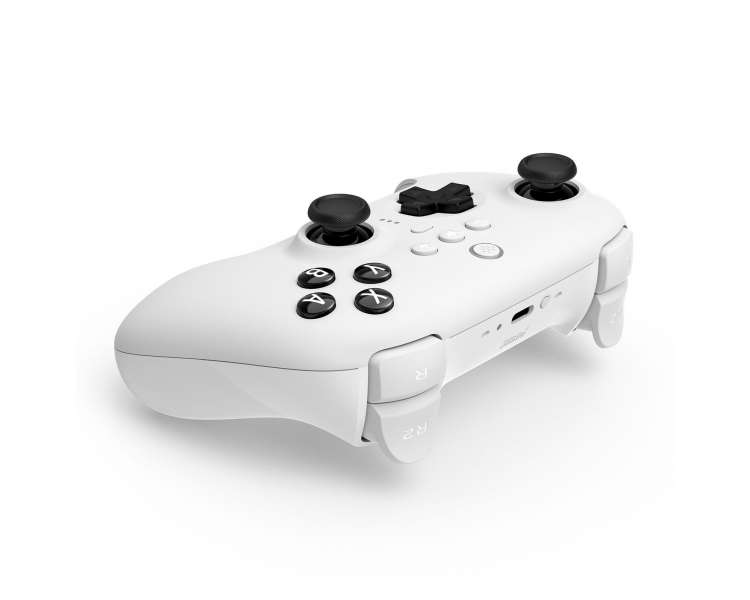 8BitDo Ultimate Mando Controller Con Base de Carga BT - Blanco para Nintendo Switch