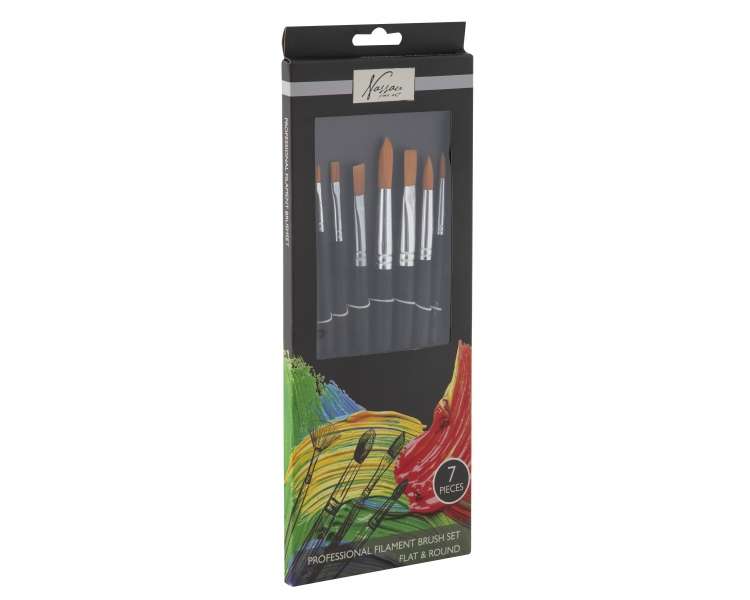 Nassau - Brush Set 7 pcs - (K-AR0817/GE)