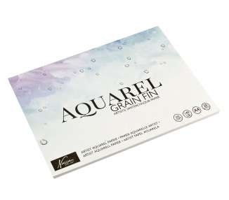 Nassau - Paper Pad Aquarel A4 20 sheet - (K-AR0303/AM)