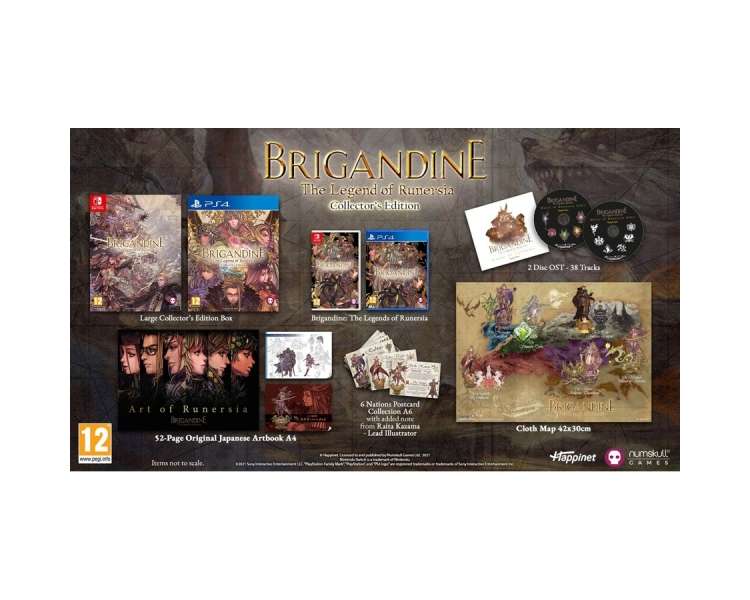 Brigandine (Collector's Edition), Juego para Consola Sony PlayStation 4 , PS4