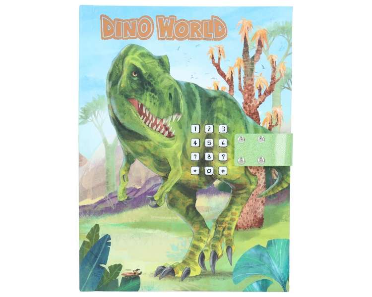 Dino World, Diario Con Código Y Sonido (0412141)