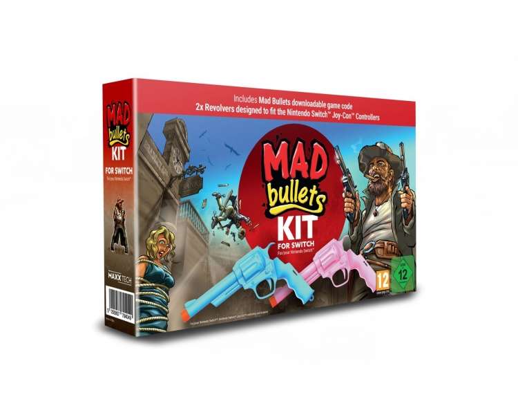 Mad Bullets Kit (incl. game code in box), Juego para Consola Nintendo Switch