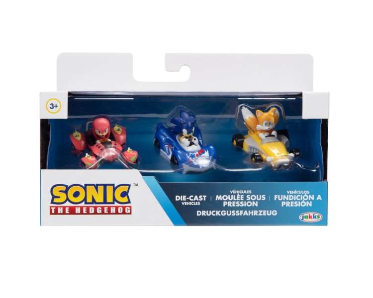 Sonic - 1:64 Die-cast Vehicles 3-pack (414884)