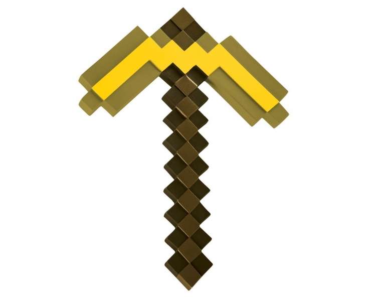 Disguise - Minecraft Gold Pickaxe (112299)