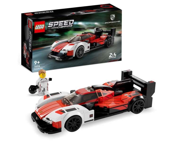 LEGO Velocidad Campeones, Porsche 963 (76916)