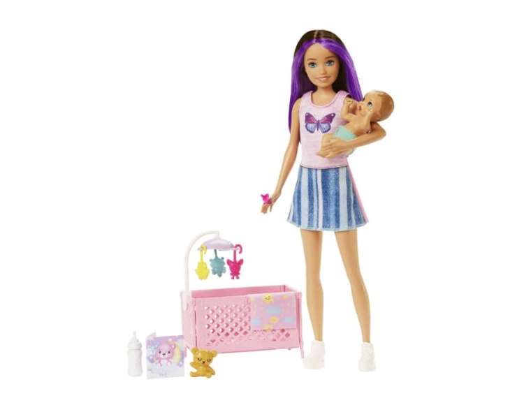 Barbie - Skipper Playset - Babysitter (HJY33)